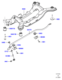 8G915K067AAA-RAIL ASSY-CURTAIN