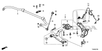 57450TVAA53-SENSOR ASSY,FRONT