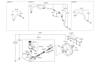585002J150-BOOSTER & MASTER CYLINDER ASSY