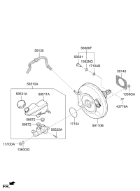 58510BU500-CYLINDER ASSY-BRAKE MASTER
