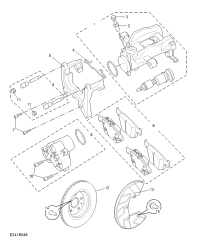 10994635-Housing assy-rr caliper