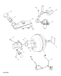 10512219-BOOSTER ASSY, BRAKE