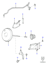 1S712005AC-Booster assy-brake