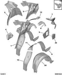 9435065280-Base assy-tail lamp