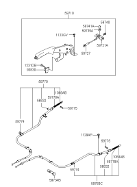 5971022120-LEVER ASSY-PARKING BRAKE