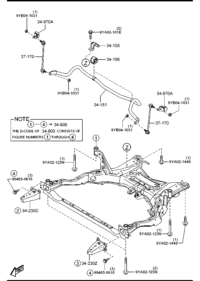 GW2H34151-STABILIZER,FRONT