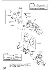 BSYA2661X-CALIPER(R),PADLESS-RR