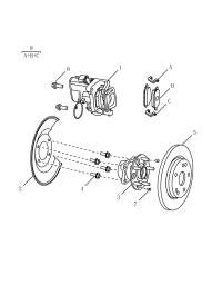 4050006300-Caliper assy-rr lh