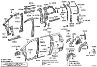 5570658011-Panel sub-assy, cowl top side, lh