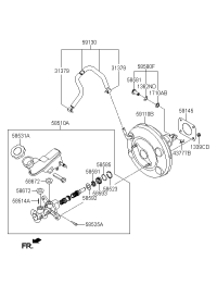 591300U000-HOSE ASSY-BRAKE BOOSTER VACUUM