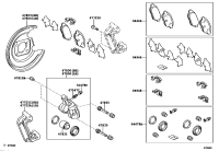 0446602210-PAD KIT, DISC BRAKE, REAR