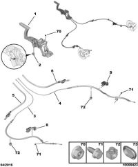9803680480-WIRE B,HAND BRAKE