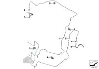 34306896781-COOLING PIPE/E34/39/E38/X5