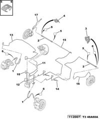 4806C1-Hose assy-fr brake