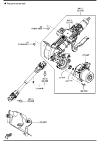 GV9B32AB0-SHAFT, INTERMEDIATE