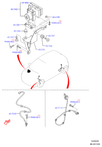 DF7143310C-BRACKET-ENGINE SUPP*