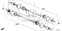 42310THCH01-DRIVESHAFT ASSY., R