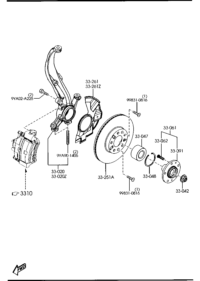 GV7D3302X-KNUCKLE(R),STEERING