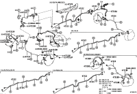 9094702G91-HOSE, FLEXIBLE, NO.1(FOR FRONT)