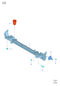 GK294B435AH-Axle Assy - Rear