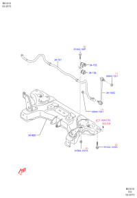 DA1D34800-RAIL-ROOF SIDE INR,RH