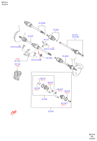 8V513K305AB-BRACKET-ENGINE SUPP*