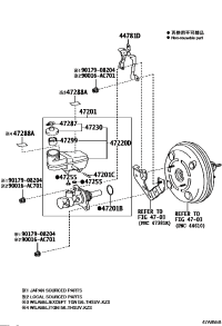 472010K740-CYLINDER SUB-ASSY, BRAKE MASTER
