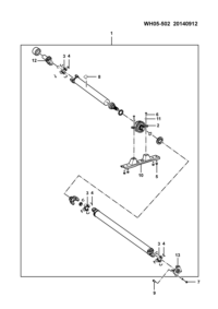 24550093-Shaft assy, propeller