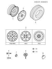 9049394-Wheel-spare