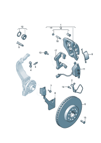 3W0615301R-BRAKE DISC/VW-TOUAREG/AUDI-Q7