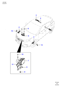 FS12B372BA-Sensor assy-speed lh