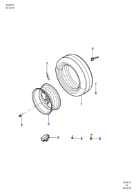 JS11007AA-Wheel assy-alloy