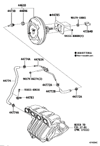 4461028A70-BOOSTER ASSY, BRAKE