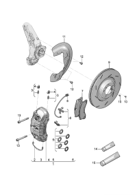 971615301D-BRAKE DISC FRT-C(W203)