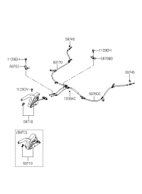 597103K100CH-LEVER ASSY-PARKING BRAKE