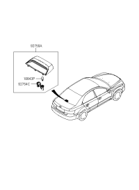 927000R000CH-LAMP ASSY-HMS