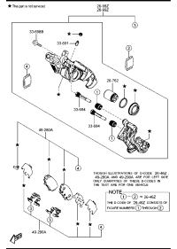 B4Y72699ZA-Caliper (l), padless-rr