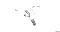 18002JG40B-PEDAL ASSY-ACCELERATOR