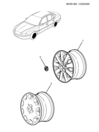 92161147-Wheel, 16X7 (5L486731) (replaced by mldg)