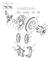 4048003500-ROTOR DISC BRAKE *