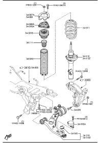 CD8534700-DAMPER(R),FRONT