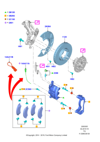 BK2Z2N248D-HARNESS ASSY-OIL PRESSURE SENS