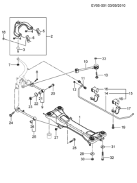 9049317-Member, rr susp supt (incl. 34)