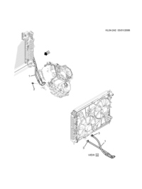 96629076-TUBE, OIL COOLER
