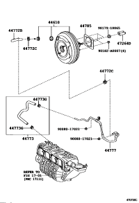 446100T020-BOOSTER ASSY, BRAKE