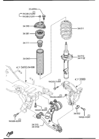 BP4K34111B-BMPR HOOD FR