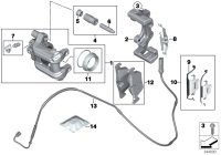 34206799813-BRAKE PAD SET/F20/F30