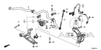 51211T4FH01-Knuckle, r fr steering