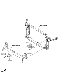 96611F8000-Horn, low pitched