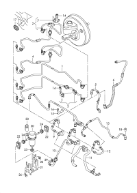 7L8611932F-Pipe, vacuum w/check